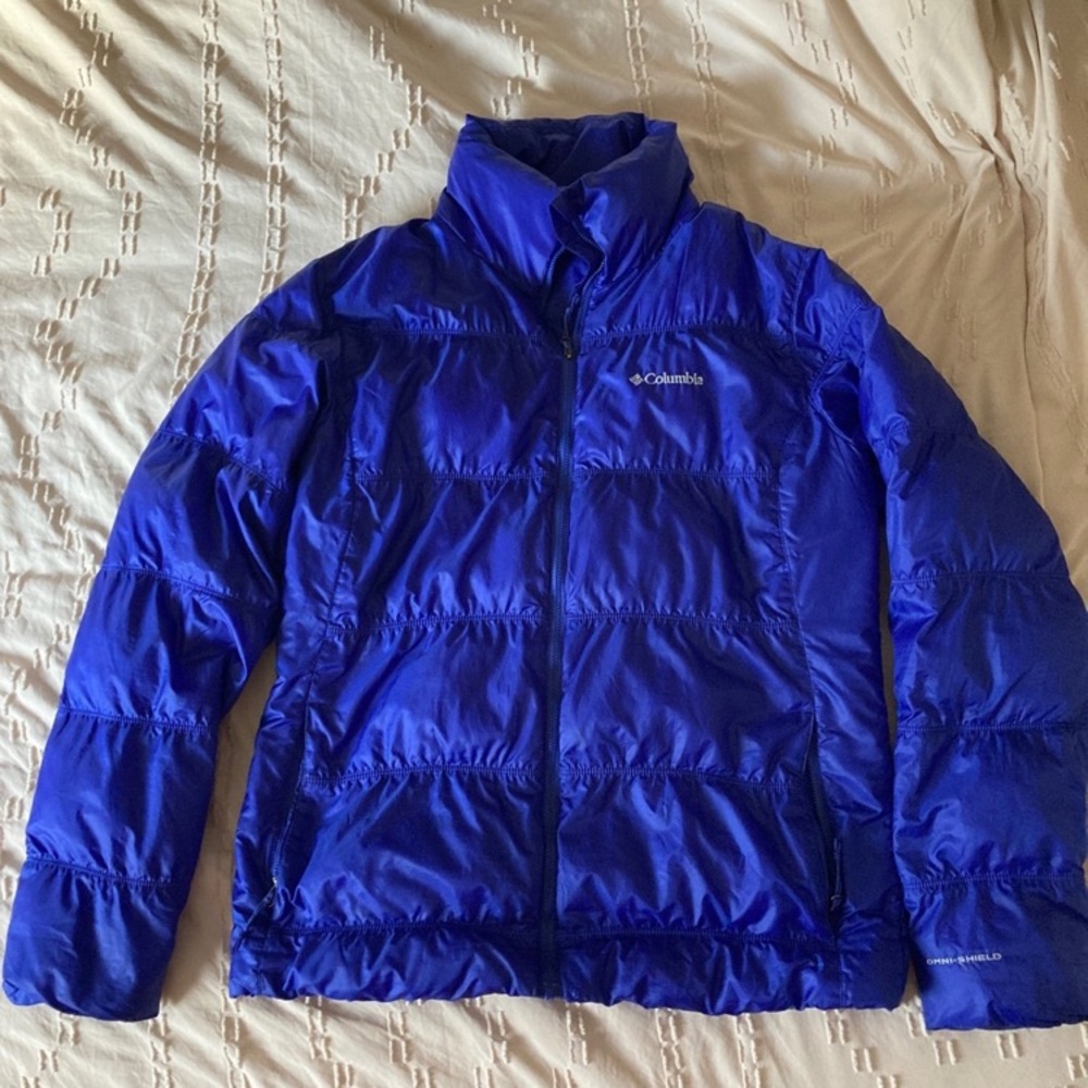 Columbia Royal Blue Puffer Jacket
